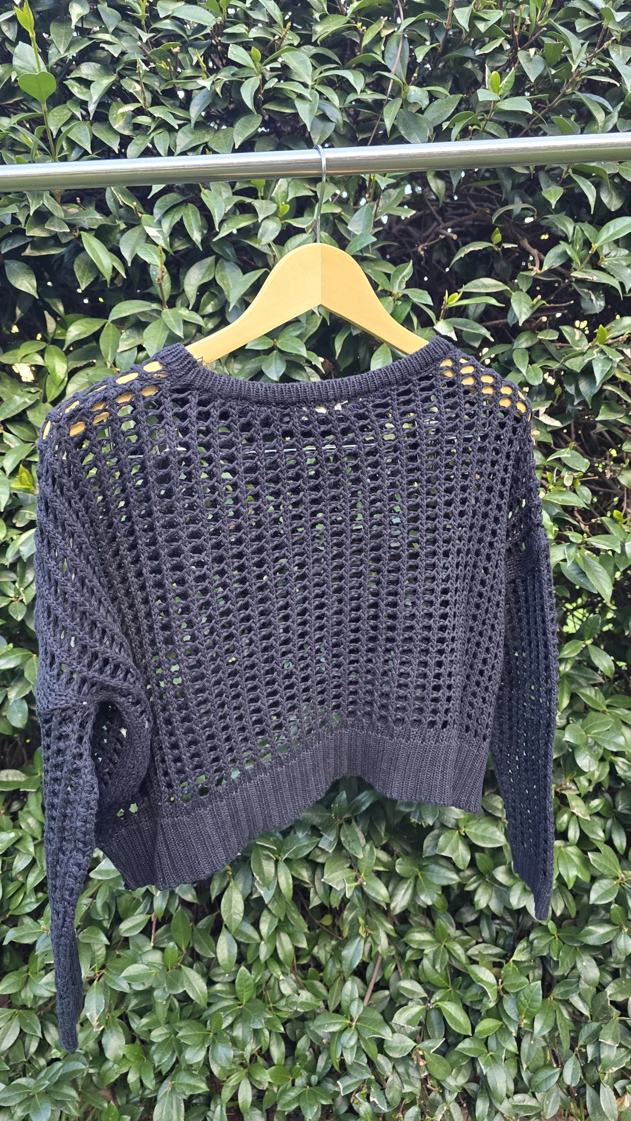 Buzito de hilo crop