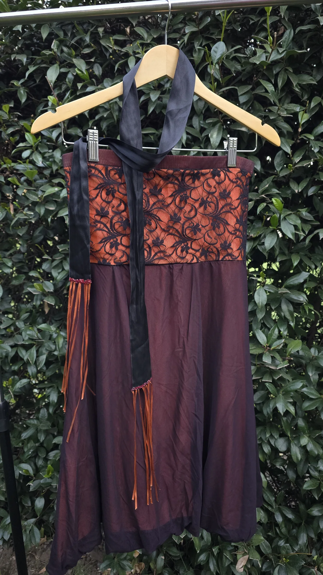 Vestido strapless