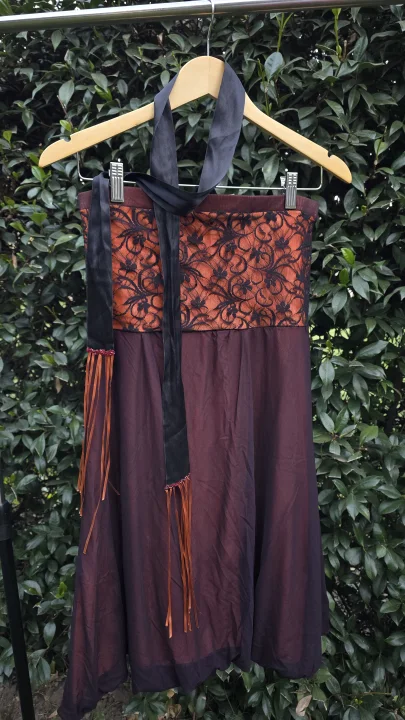 Vestido strapless