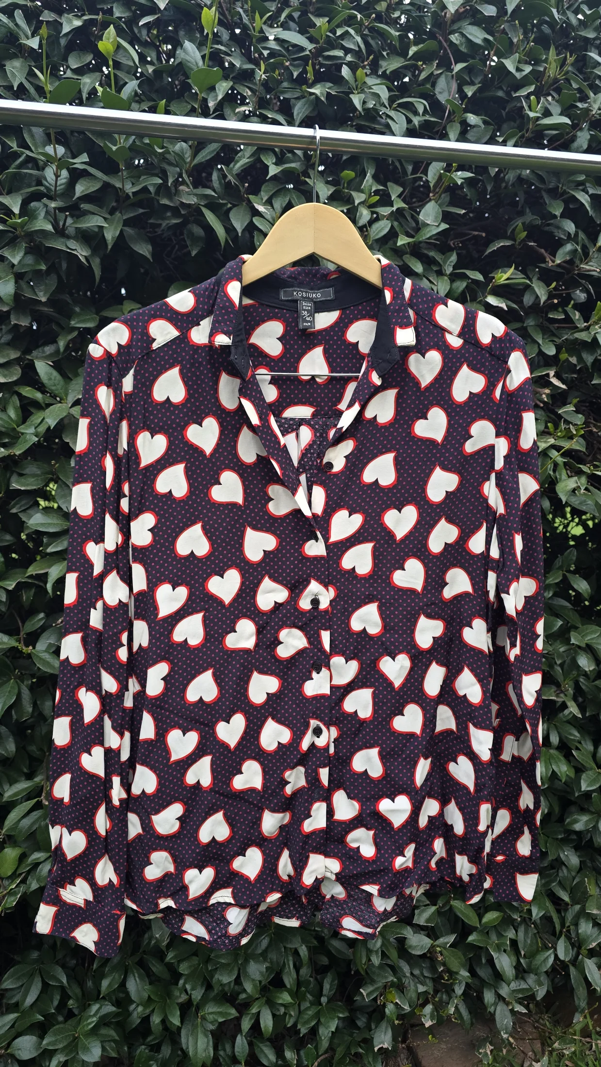 Camisa corazones