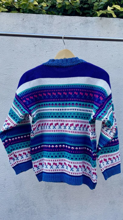 Sweater de hilo vintage