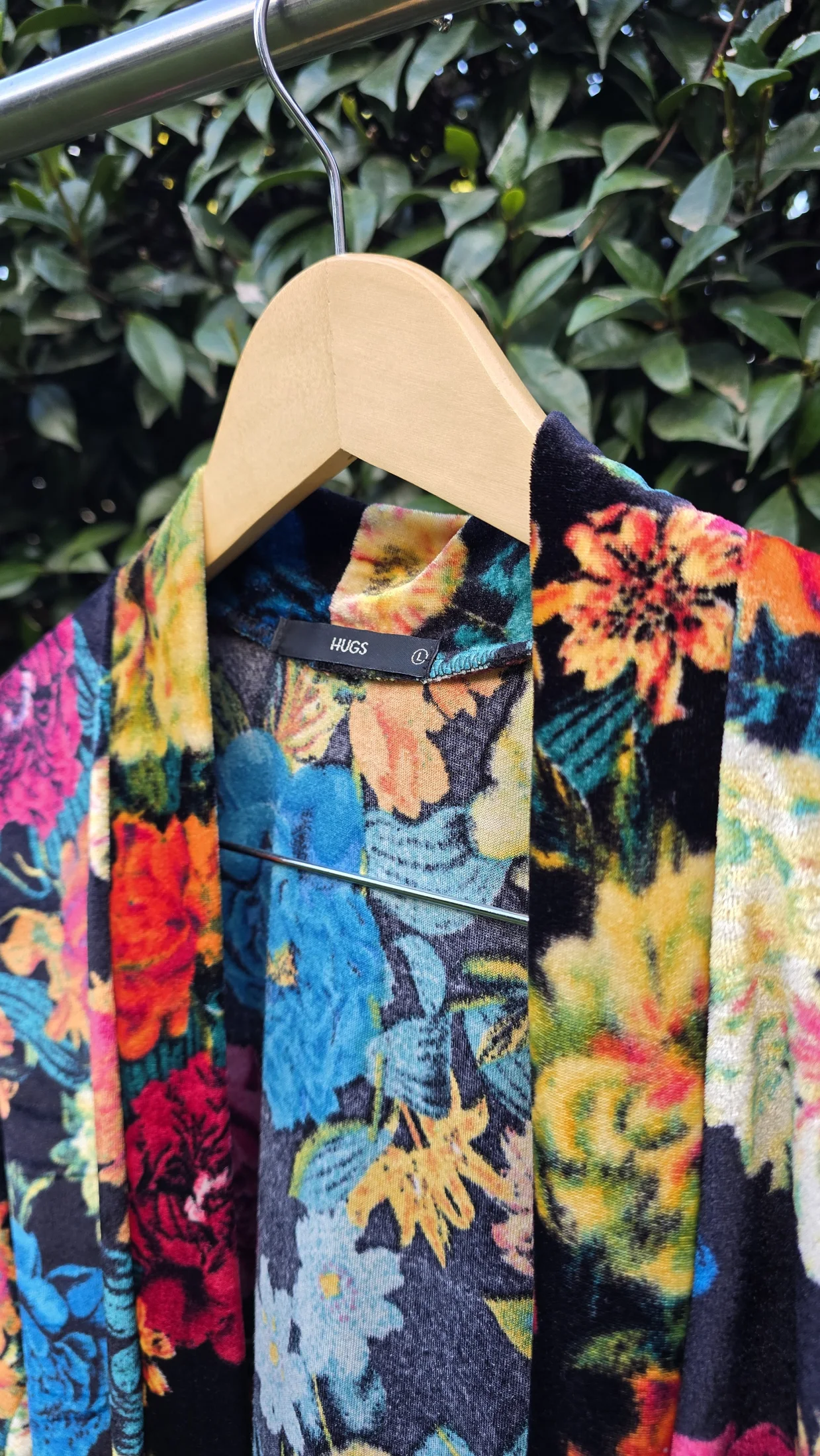 Saquito plush estampado 
