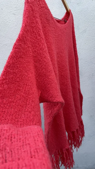 Sweater fuxia