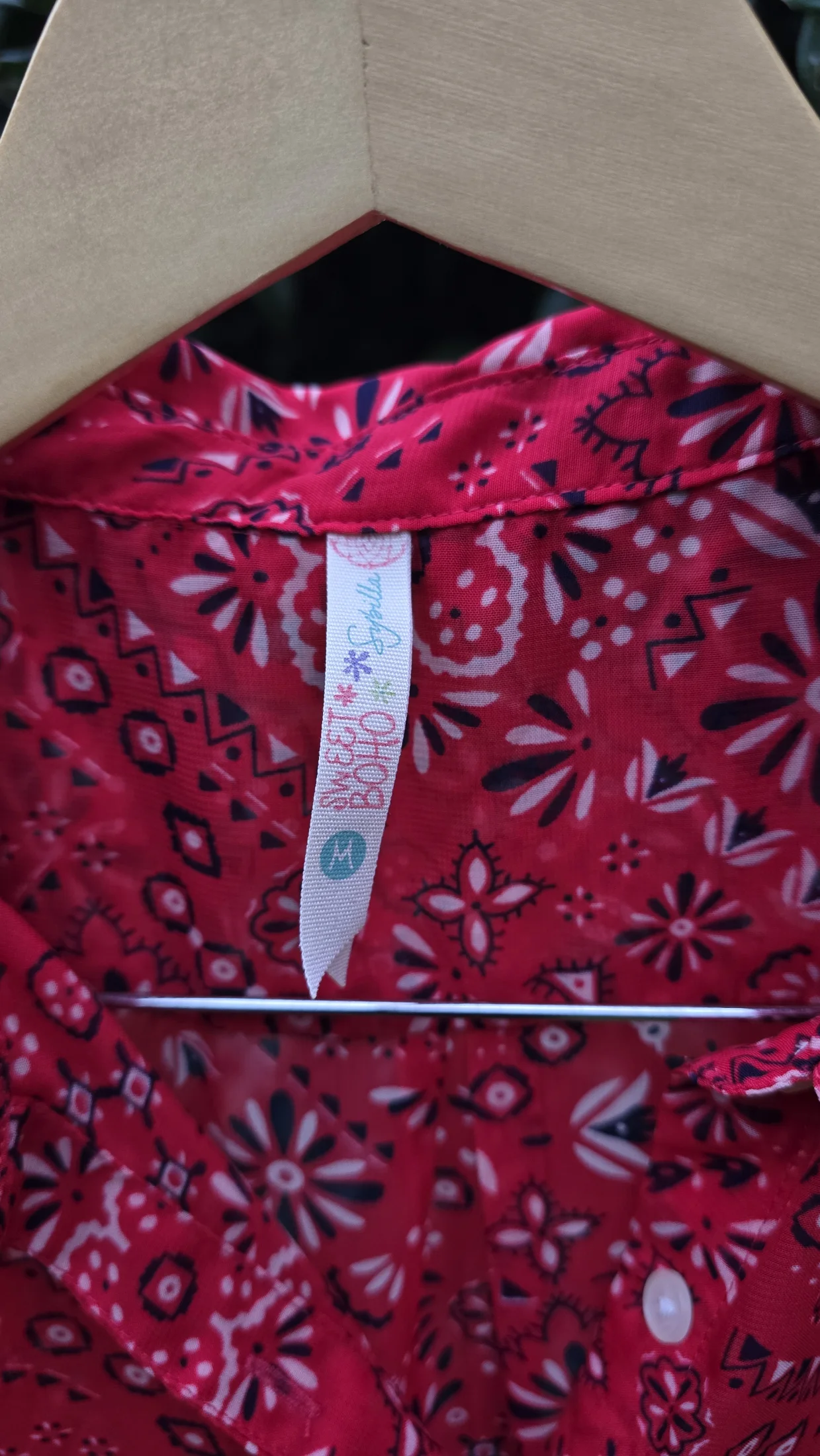 Camisa Sweet boho