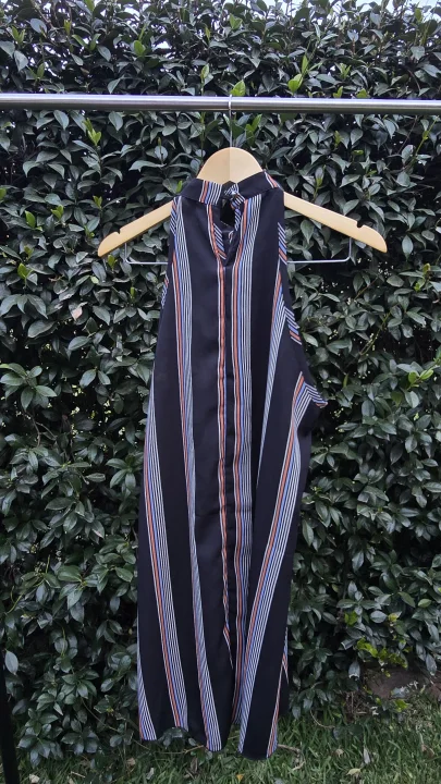 Vestido rayado