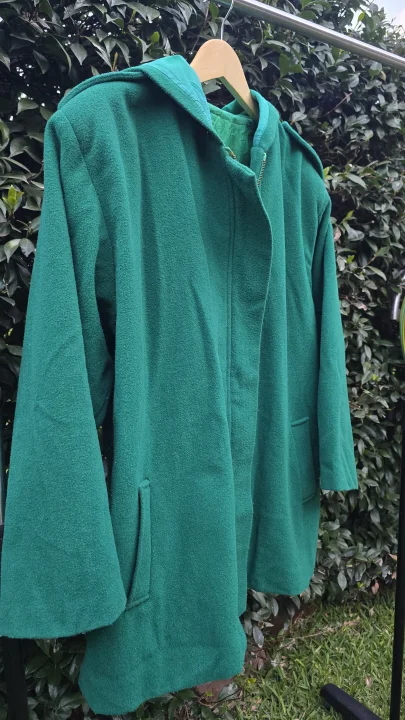 Saco de paño con capucha